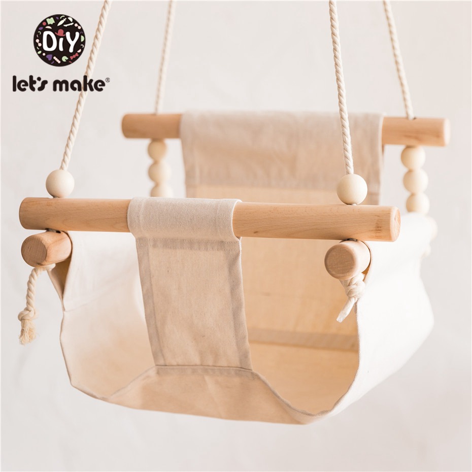 Wooden Baby Swing Hanging Swing Chair